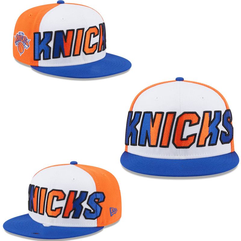 2024 NBA New York Knicks Hat TX20240226->nba hats->Sports Caps